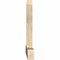 Ekena Millwork Portland Rough Sawn Timber Gable Bracket, Douglas Fir, 72"W x 39"H x 4"D x 6"F, 13/12 Pitch GBW072X39X0406POR00RDF - alternate 2